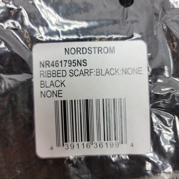 Nordstrom 72x12 Ribbed Accessory Cold Weather Scarf - Picture 9 of 11